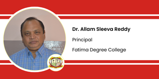 Fatima Degree College, Principal: Dr. Allam Sleeva Reddy Interview